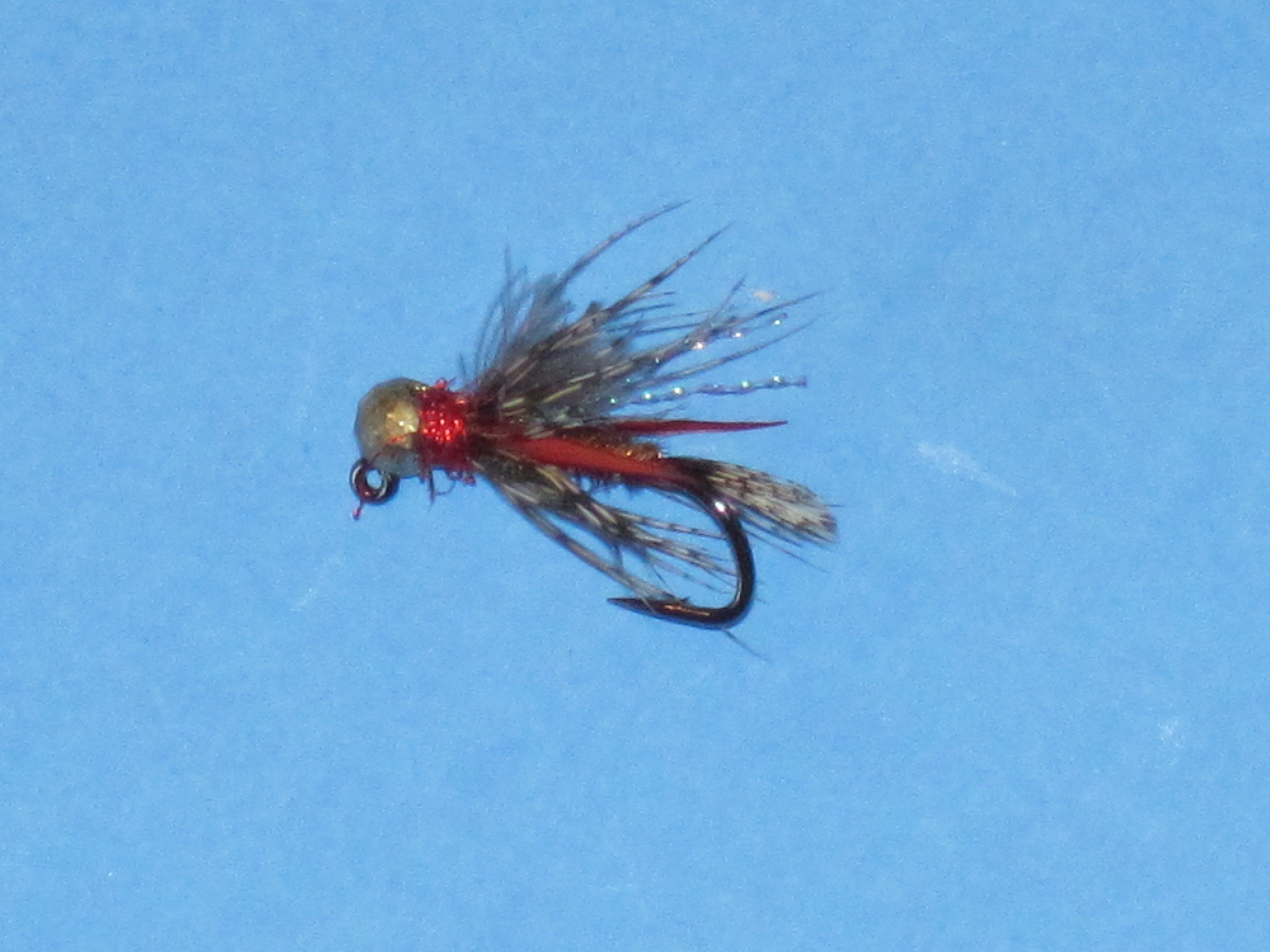 Delektable Hammerhead Jig Hook Pheasant Tail GTBH.JPG